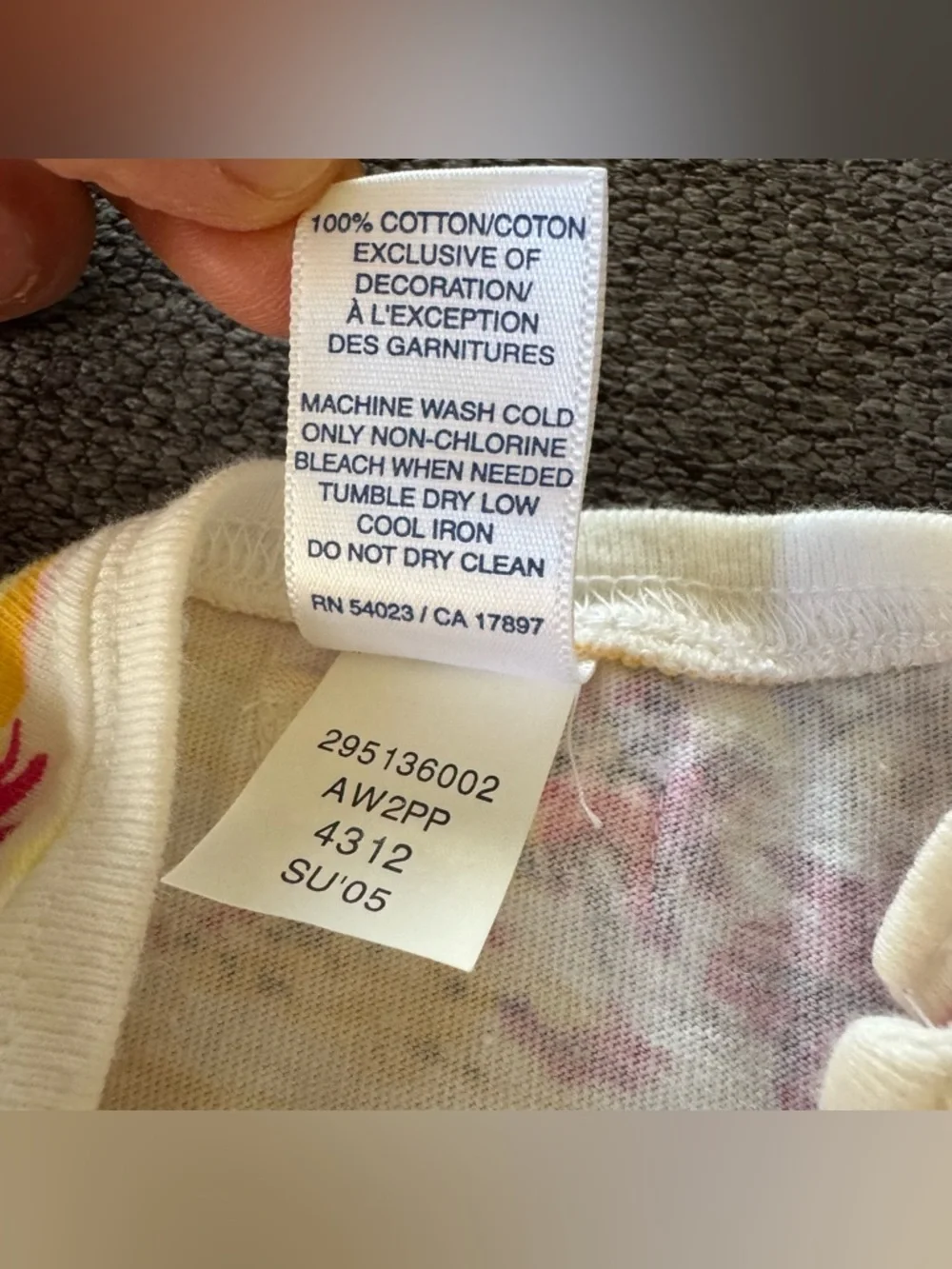 Y2K Old Navy Palm Tropical Resort Baby Girl Bodysuit  Pink Yellow Summer 3-6M